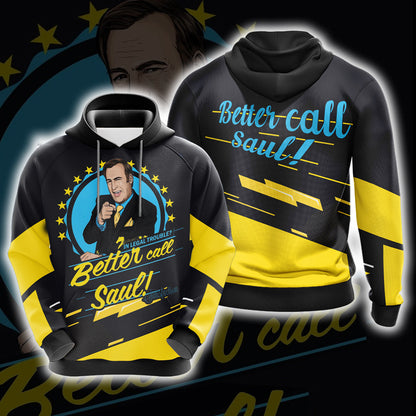 Better Call Saul (TV series) Unisex 3D T-shirt Hoodie S 
