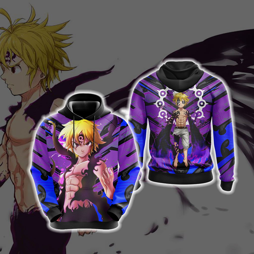 The Seven Deadly Sins - Meliodas Unisex 3D T-shirt Hoodie S 