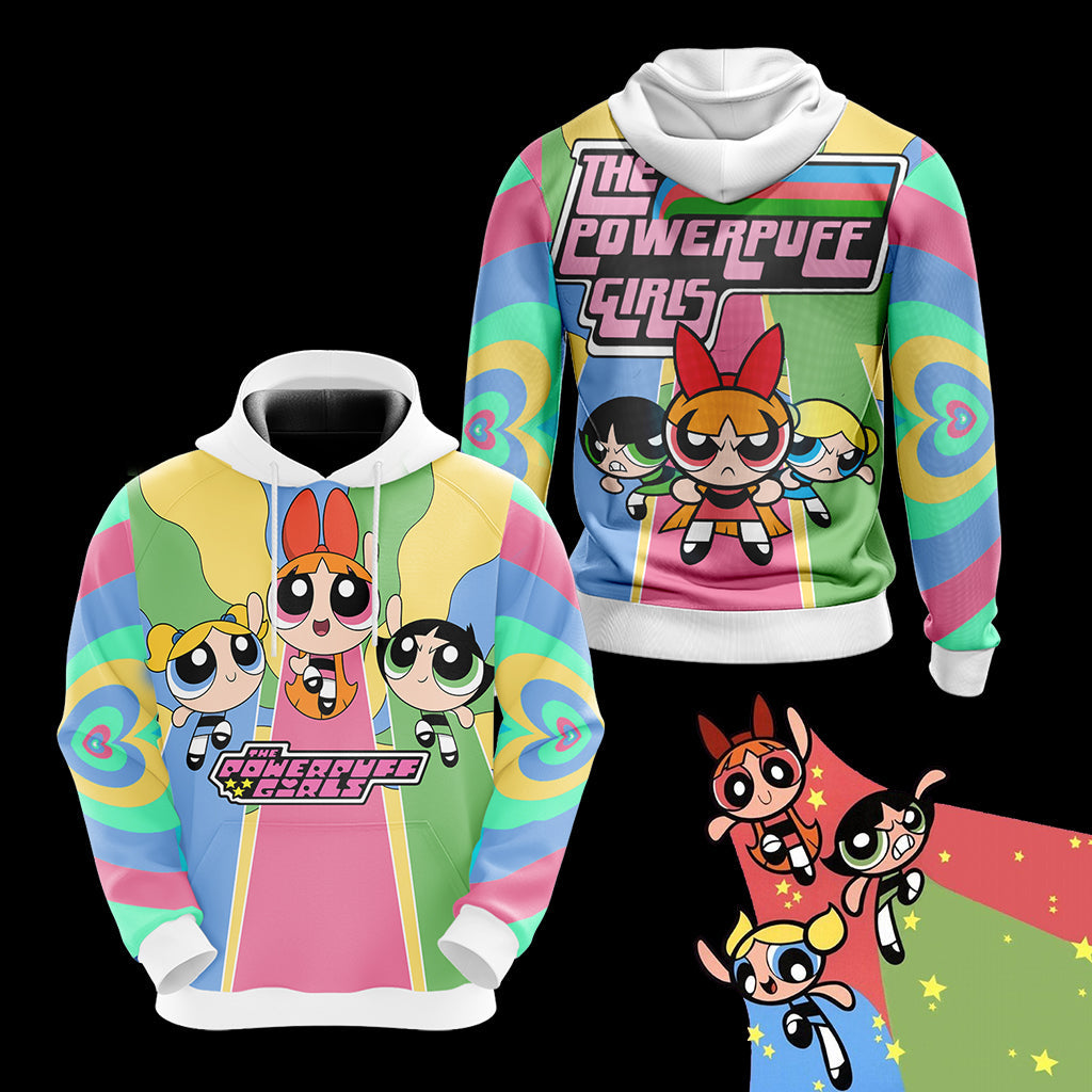 The Powerpuff Girls New Style Unisex 3D T-shirt Hoodie S 