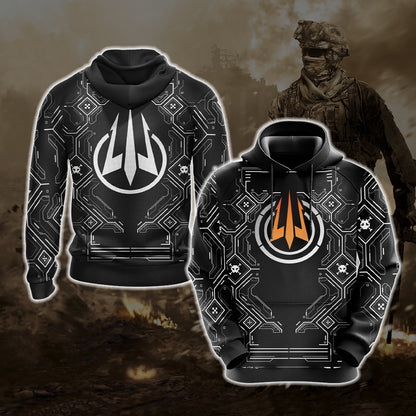Call of Duty - Trident Unisex 3D T-shirt Hoodie S 
