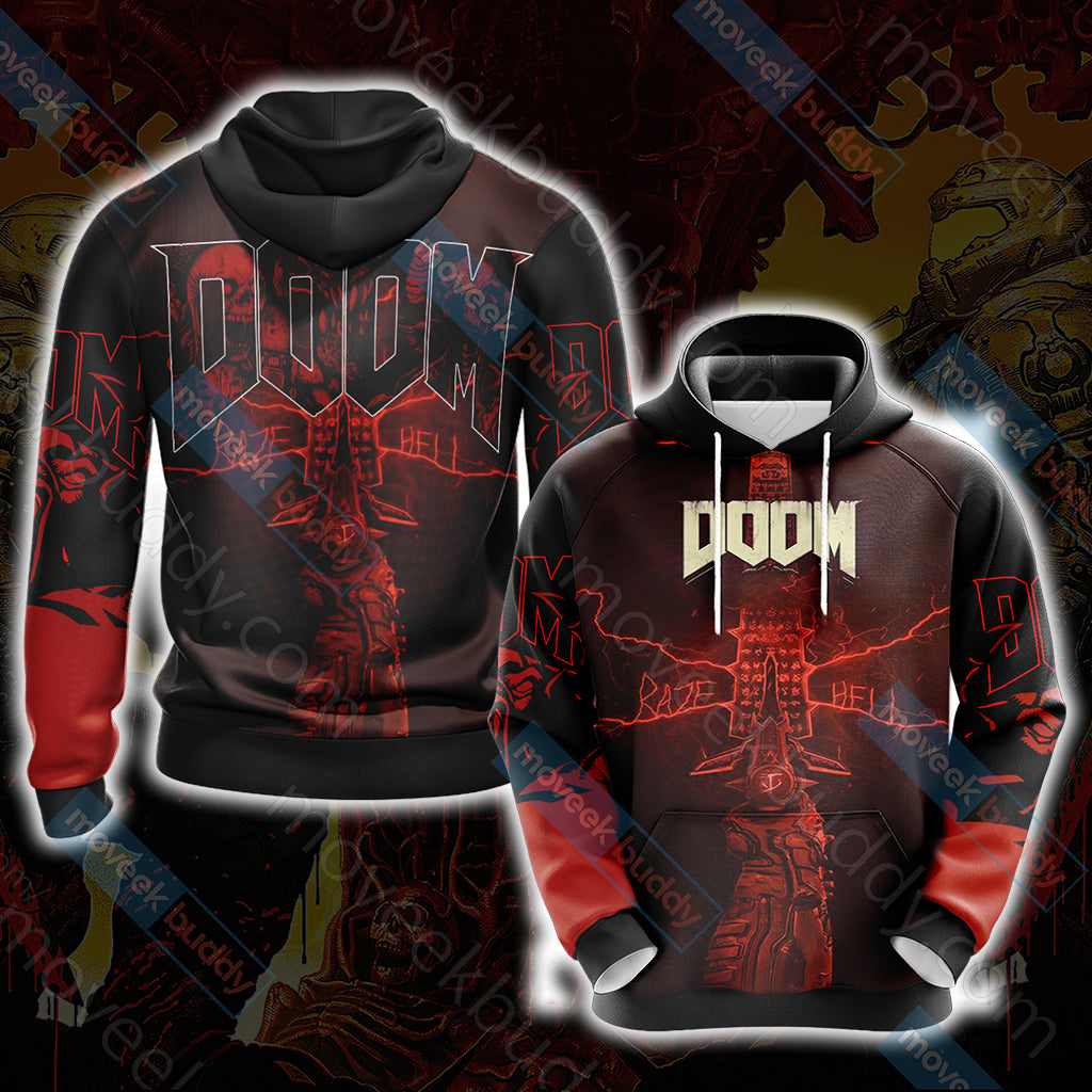 Doom New Look Unisex 3D T-shirt   