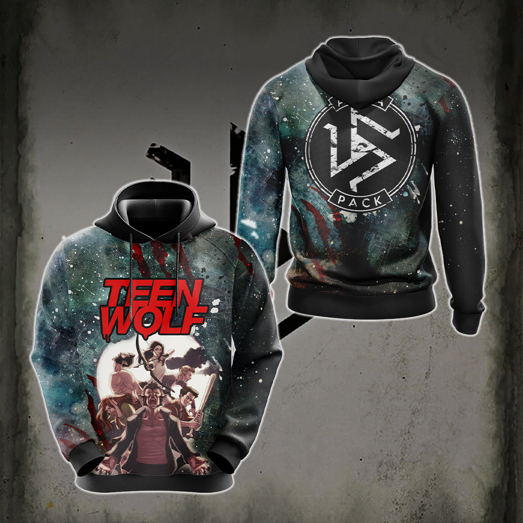 Teen Wolf New Style Unisex 3D T-shirt Hoodie S 