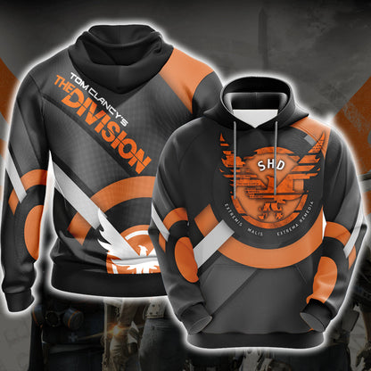 Tom Clancy's The Division New Look Unisex 3D T-shirt Hoodie S 