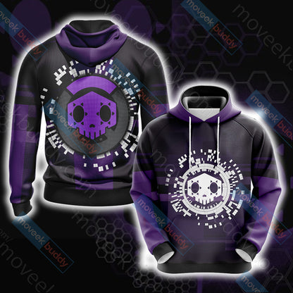 Overwatch - Sombra New Unisex 3D T-shirt Hoodie S 