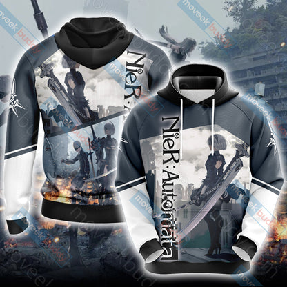 Nier Automata Unisex 3D T-shirt   