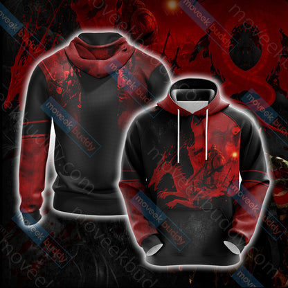 Dragon Age Origins Unisex 3D T-shirt Hoodie S 
