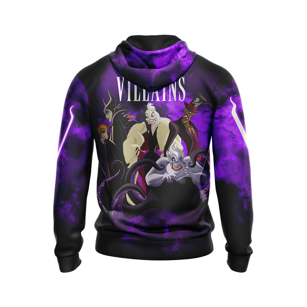 Disney Vilains Unisex 3D T-shirt   