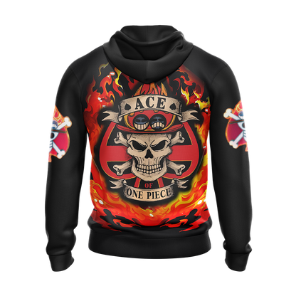 One piece - Portgas D. Ace Unisex 3D T-shirt   