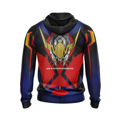 Gundam Barbatos Unisex 3D T-shirt   