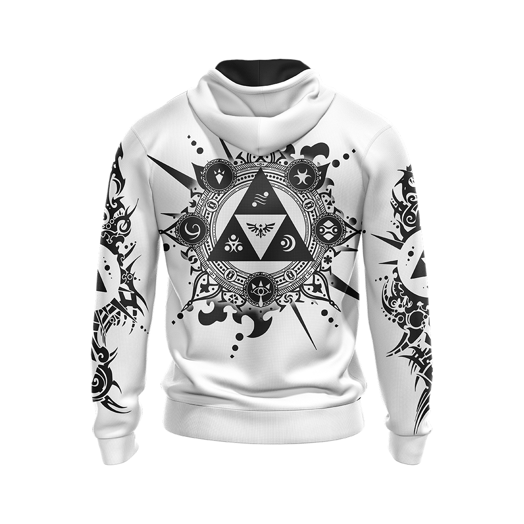 The Legend Of Zelda T-shirt Zip Hoodie Pullover Hoodie   