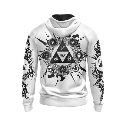 The Legend Of Zelda T-shirt Zip Hoodie Pullover Hoodie   