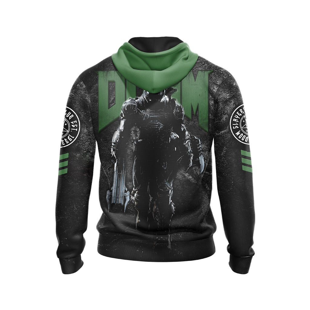 Doom - Slayers Club Unisex 3D T-shirt   