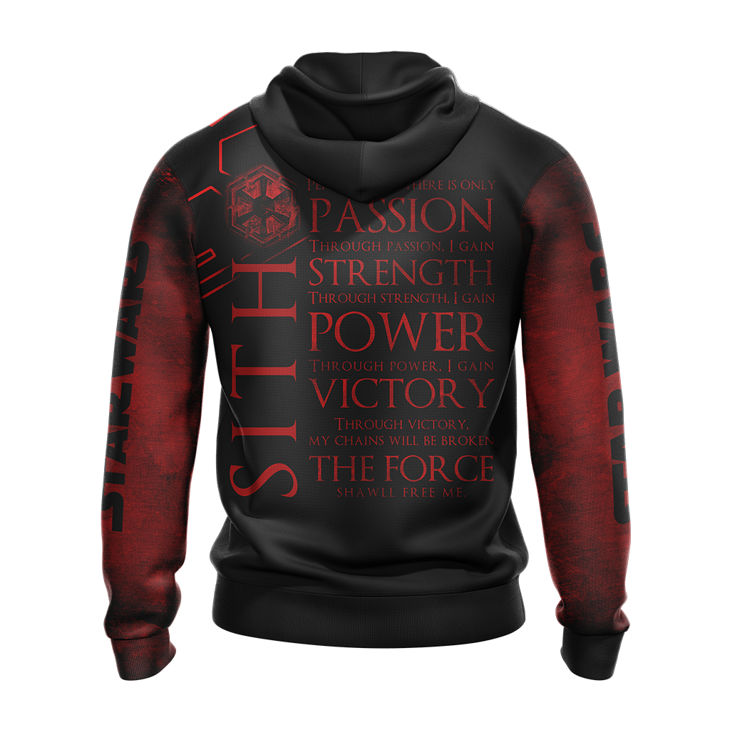 Star wars - Sith code Unisex 3D T-shirt   