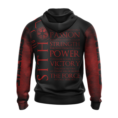 Star wars - Sith code Unisex 3D T-shirt   