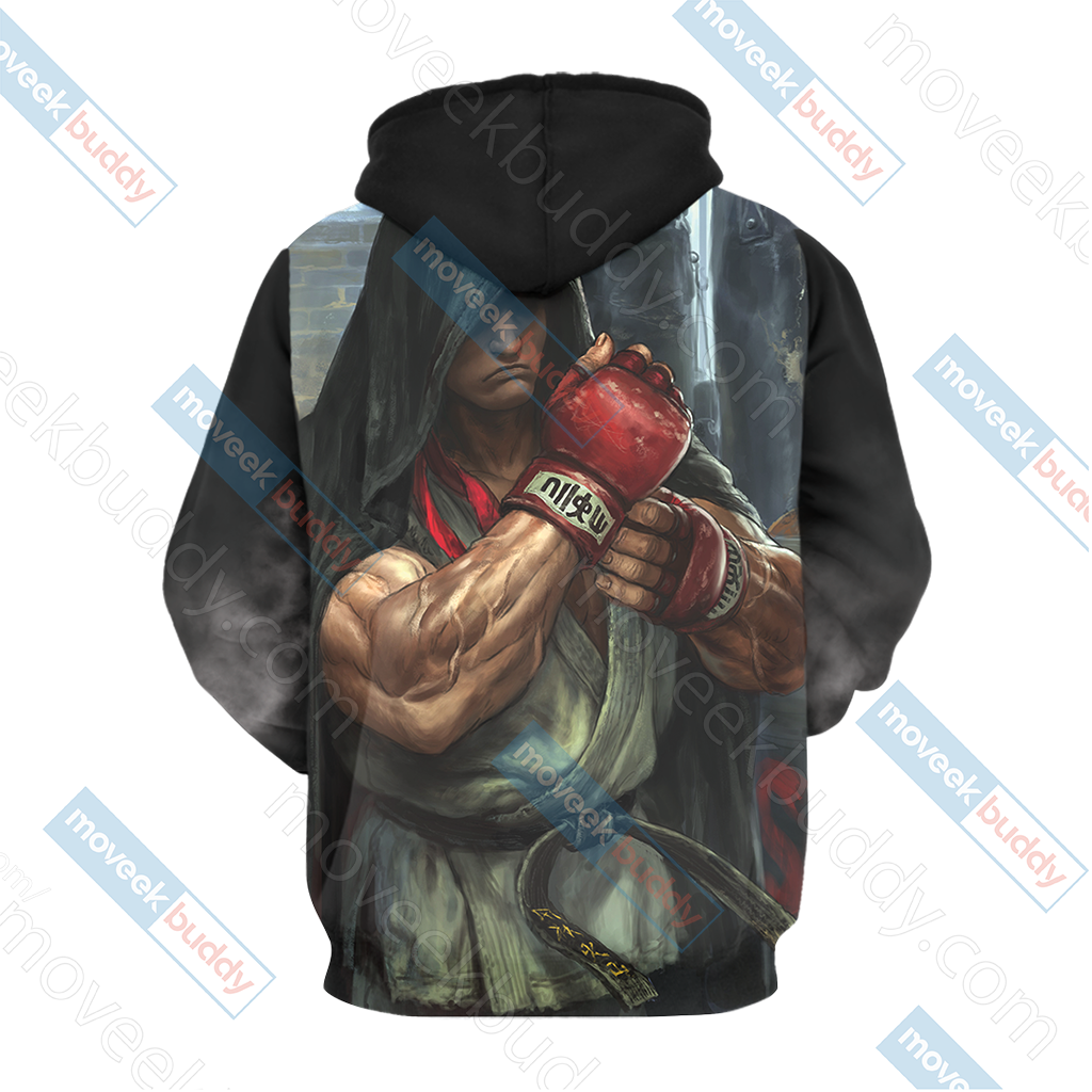 Street Fighter - Ryu Unisex 3D T-shirt   