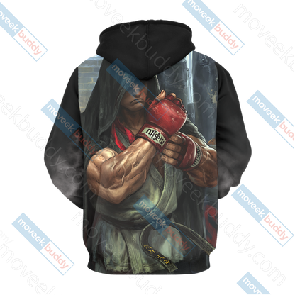 Street Fighter - Ryu Unisex 3D T-shirt   