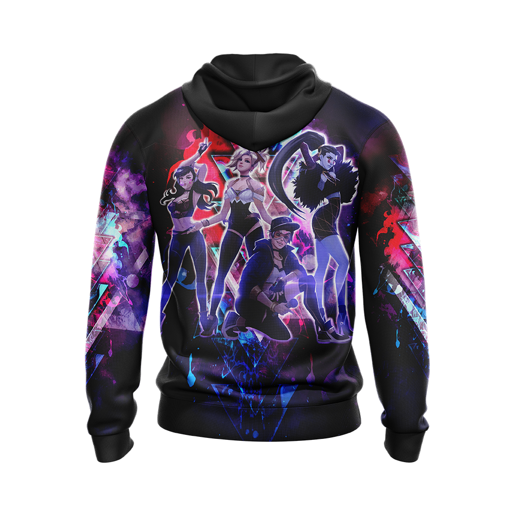 K/DA Band x Overwatch Female Characters Unisex 3D T-shirt   