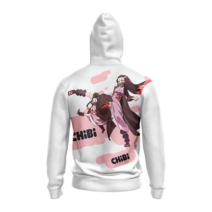 I'm not short I'm just Chibi T-shirt Zip Hoodie Pullover Hoodie   