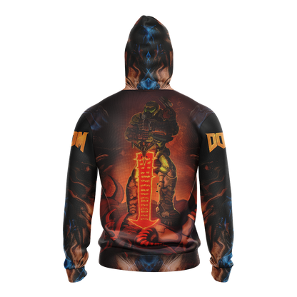 Doom ( Video Game ) Unisex 3D T-shirt   