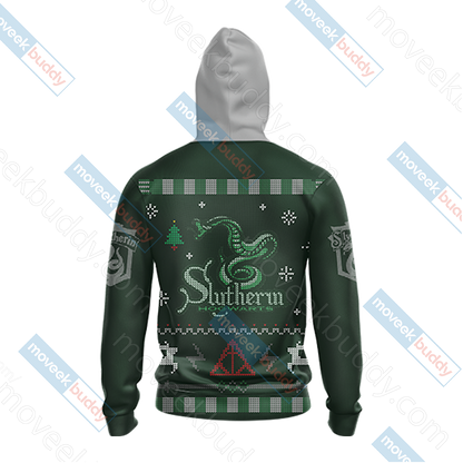 Harry Potter - Cunning Like A Slytherin Winter Style Unisex 3D T-shirt   