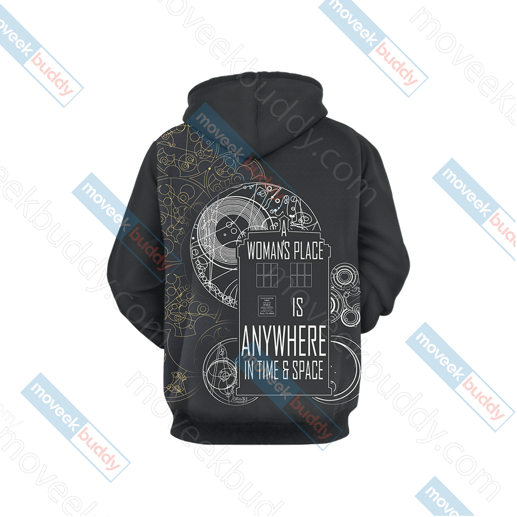 Doctor Who Tardis New Unisex 3D T-shirt   