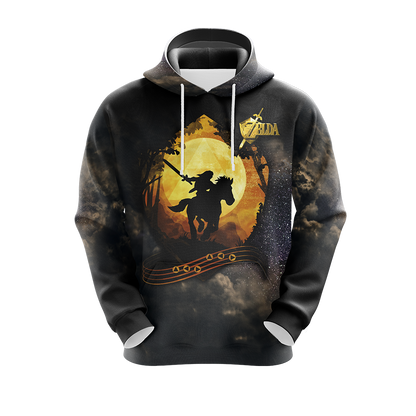 The Legend Of Zelda T-shirt Zip Hoodie Pullover Hoodie   