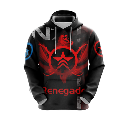 Mass Effect Paragon and Renegade symbol Unisex 3D T-shirt Zip Hoodie Pullover Hoodie   