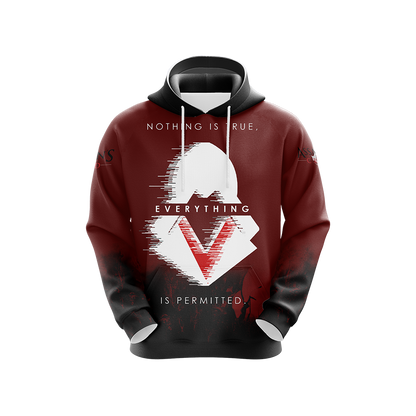Assassin's Creed - Nothing Is True Everything Is Permitted Unisex 3D T-shirt   