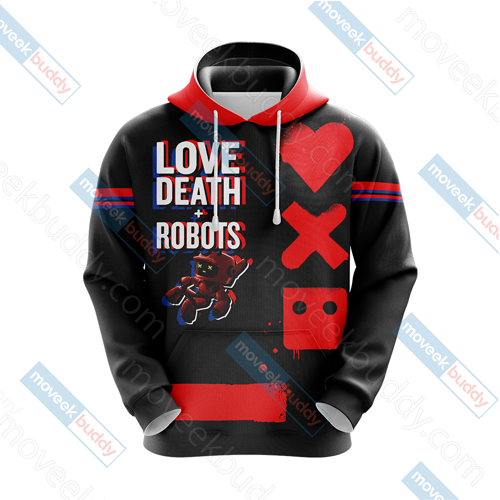 Love, Death & Robots Unisex 3D T-shirt   