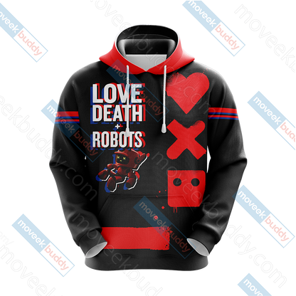 Love, Death & Robots Unisex 3D T-shirt   