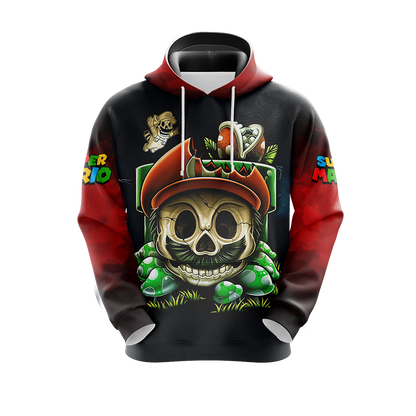 Mario Skull Unisex 3D T-shirt   