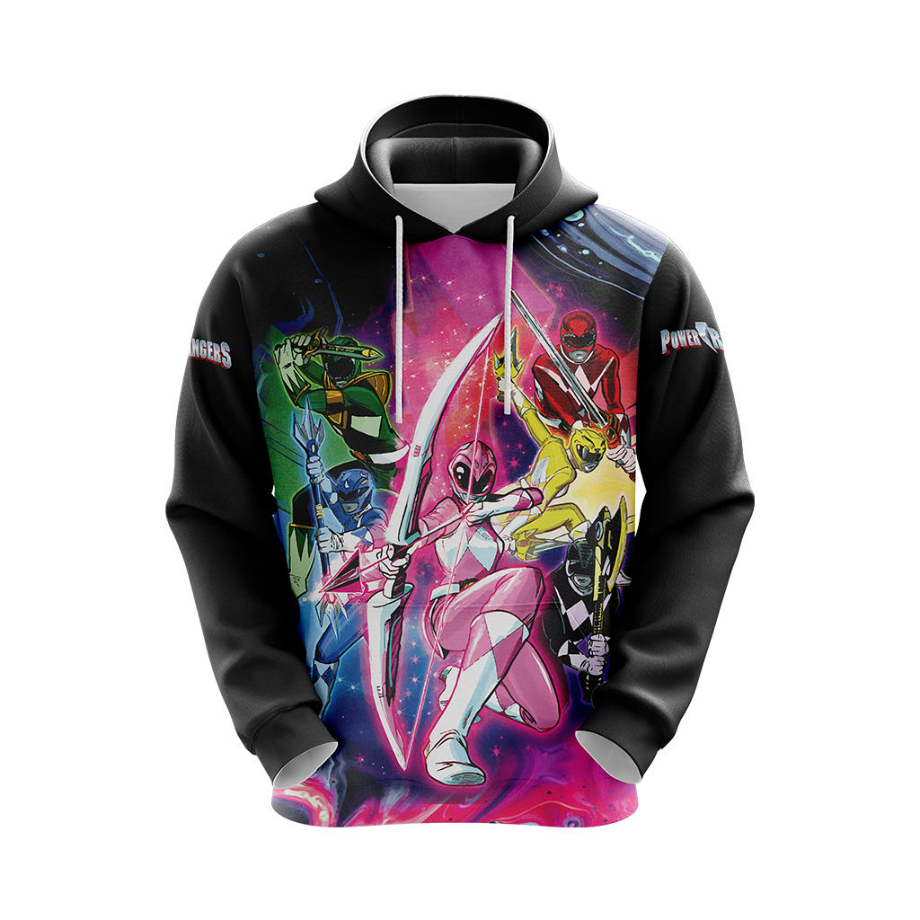 Mighty Morphin Power Rangers Unisex 3D T-shirt   