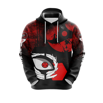 Naruto - Itachi Uchiha's Mangekyou Sharingan Unisex 3D T-shirt   