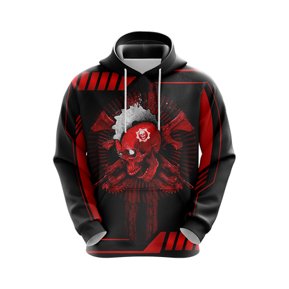 Gears Of War Red Unisex 3D T-shirt   