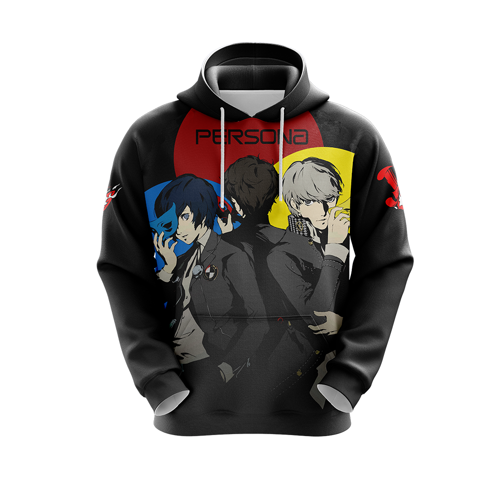 Persona 3, 4, 5 Protagonists Unisex 3D T-shirt   