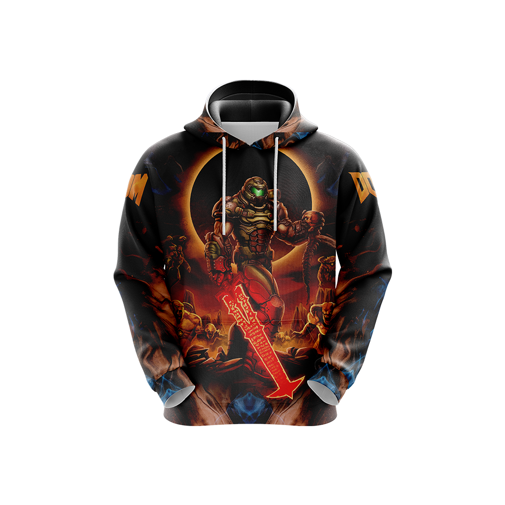 Doom ( Video Game ) Unisex 3D T-shirt   