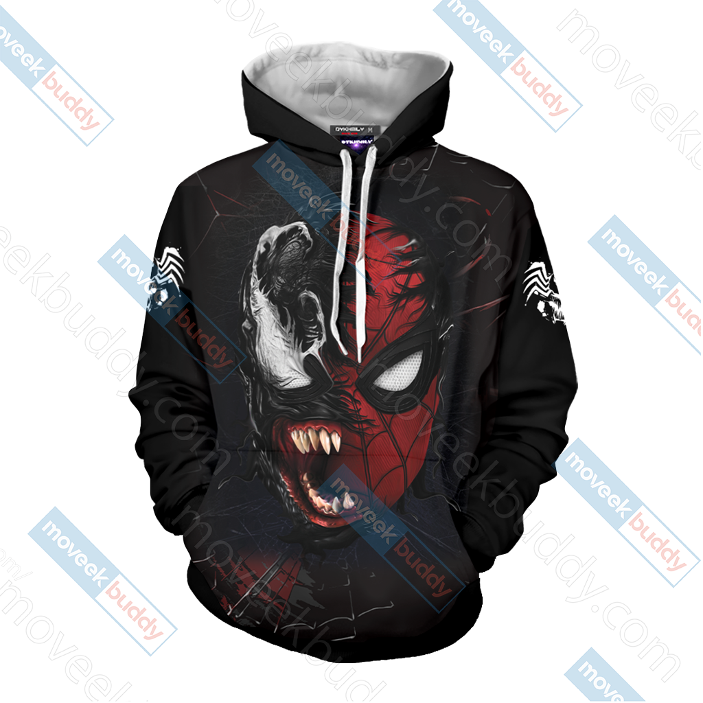 Spider-Man and Venom Unisex 3D T-shirt   
