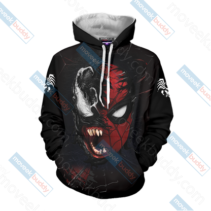 Spider-Man and Venom Unisex 3D T-shirt   