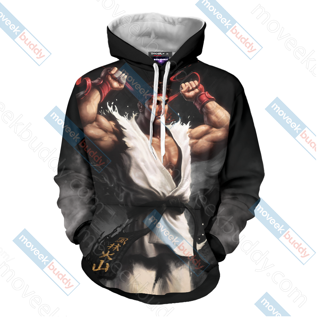 Street Fighter - Ryu Unisex 3D T-shirt   