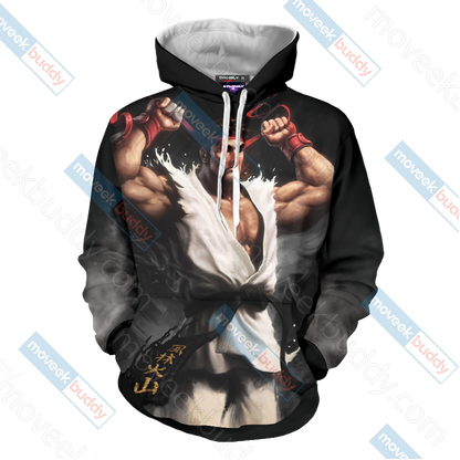 Street Fighter - Ryu Unisex 3D T-shirt   