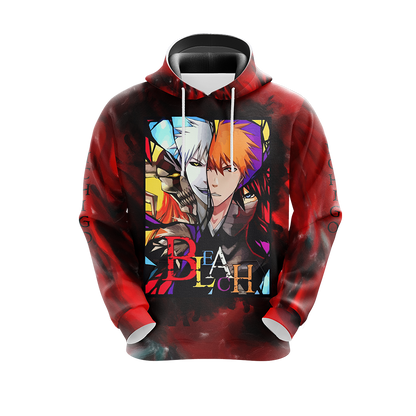 Bleach Kurosaki Ichigo Unisex 3D T-shirt Zip Hoodie Pullover Hoodie   