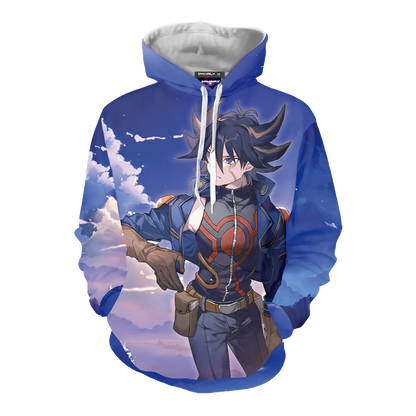 Yu-Gi-Oh! Fudo Yusei New Unisex 3D T-shirt   