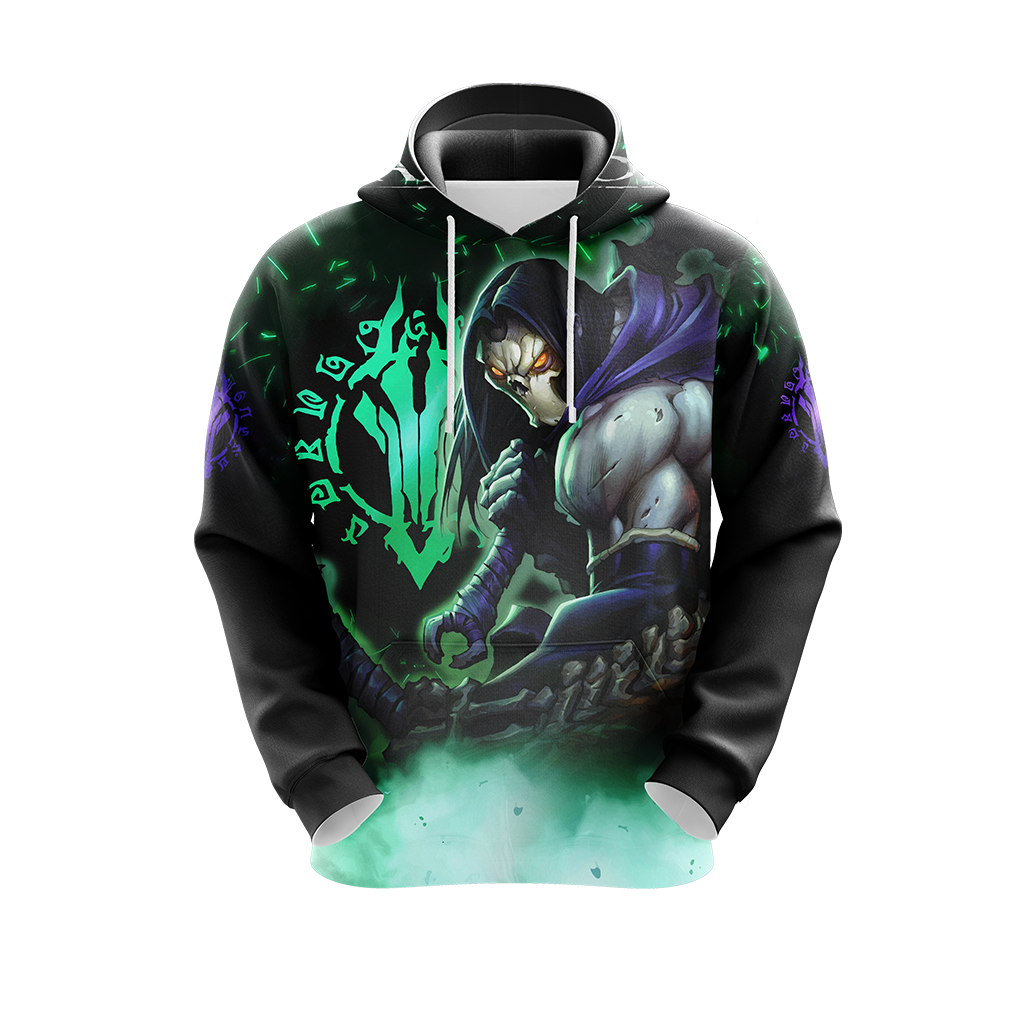 Darksiders Death Unisex 3D T-shirt Zip Hoodie   