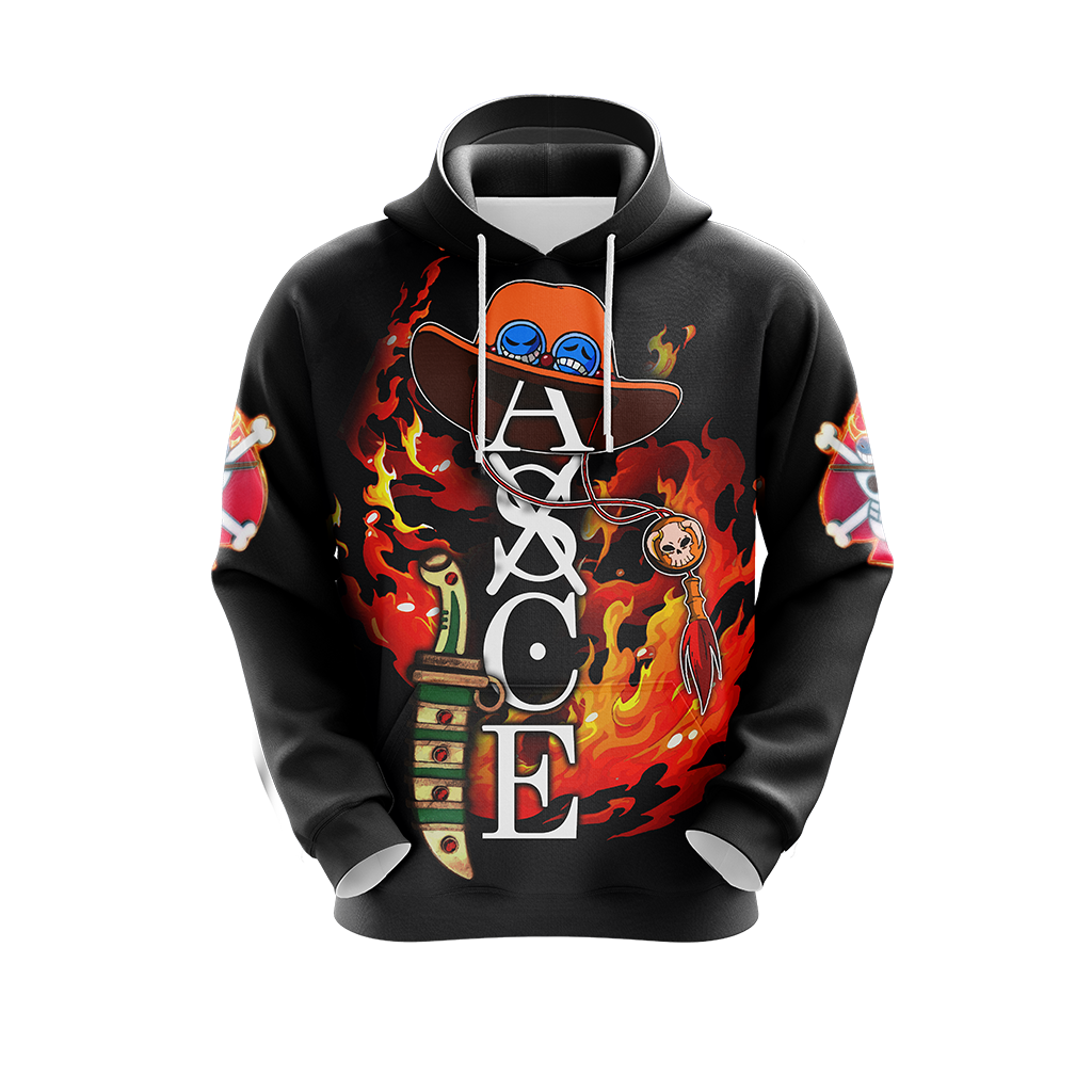 One piece - Portgas D. Ace Unisex 3D T-shirt   