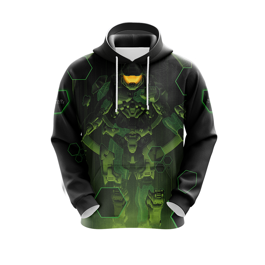 Halo Infinite Unisex 3D T-shirt Zip Hoodie Pullover Hoodie   