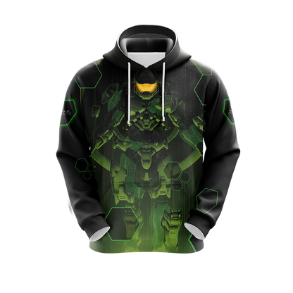 Halo Infinite Unisex 3D T-shirt Zip Hoodie Pullover Hoodie   