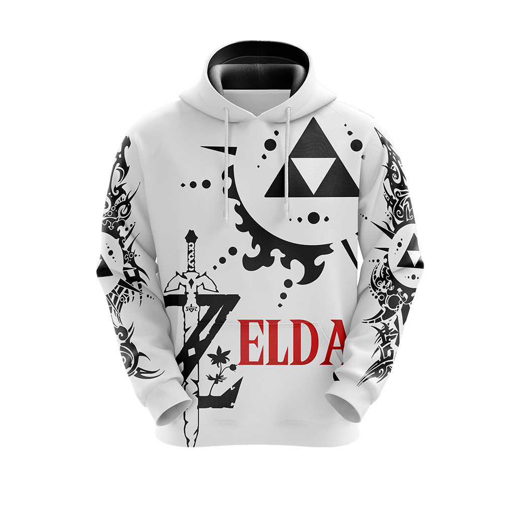 The Legend Of Zelda T-shirt Zip Hoodie Pullover Hoodie   