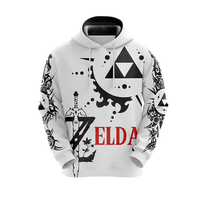 The Legend Of Zelda T-shirt Zip Hoodie Pullover Hoodie   