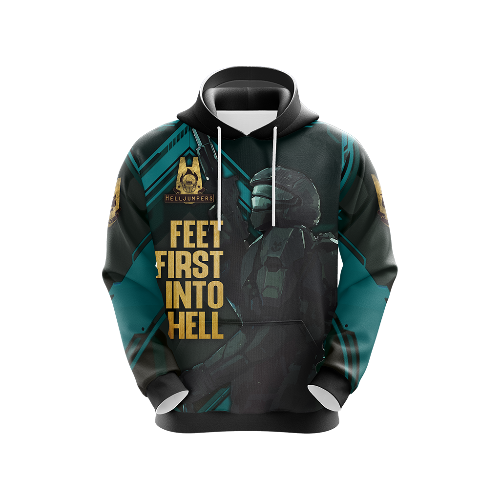 Feet First Into Hell Unisex 3D T-shirt   