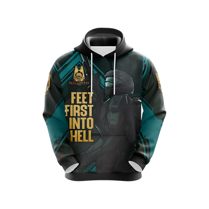 Feet First Into Hell Unisex 3D T-shirt   